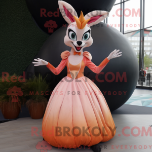 Peach Gazelle Maskottchen...