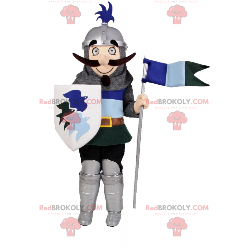 Riddermascotte in pantser - Redbrokoly.com