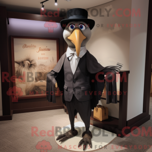 Postava maskota Tan Crow...