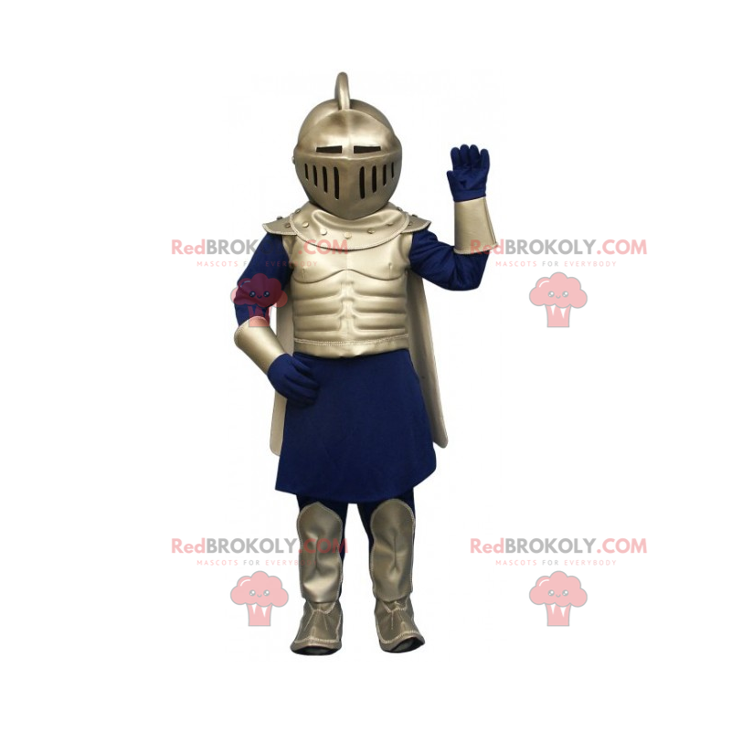 Mascota del caballero medieval - Redbrokoly.com Mascota del caballero medieval - Redbrokoly.com