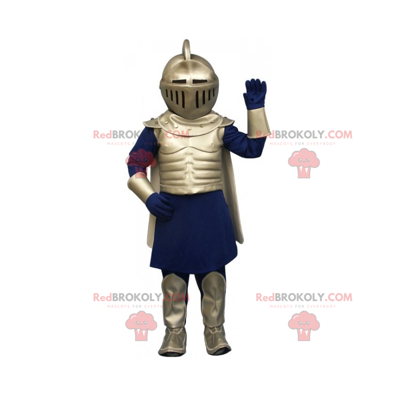 Mascotte de chevalier médiéval - Redbrokoly.com