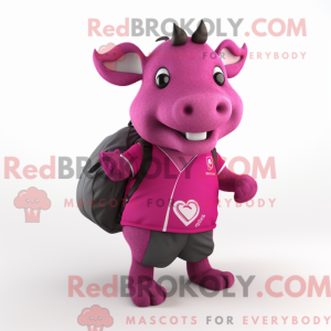 Costume mascotte de Tapir...