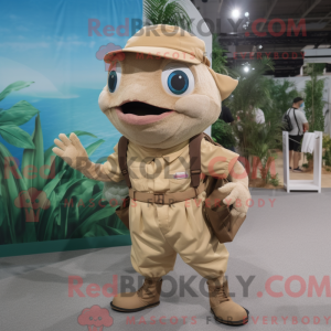 Costume mascotte de thon...
