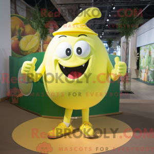 Citrongul hestesko maskot...
