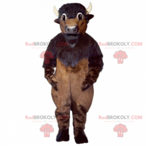 Brun buffalo maskot - Redbrokoly.com