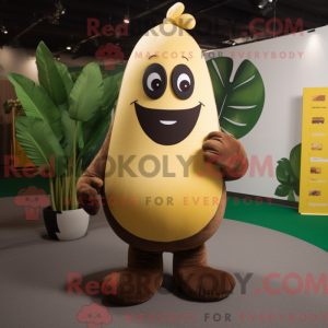 Brun Baa maskot kostume...
