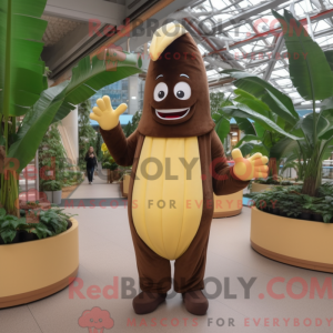 Brown Baa-mascottekostuum...