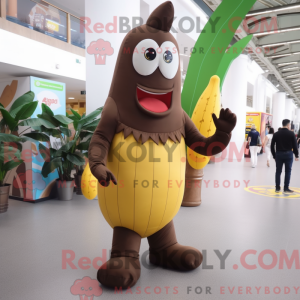 Brown Baa-mascottekostuum...