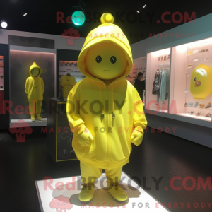 Lemon Yellow Pendant mascot...