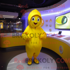 Citrongul vedhæng maskot...