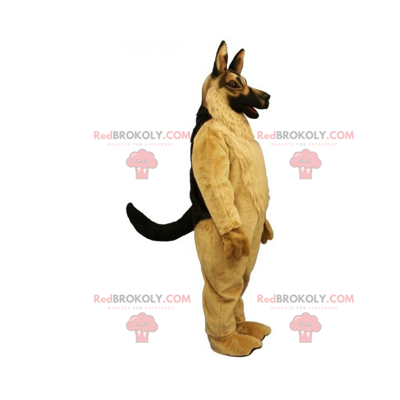 Maskot psa - německý ovčák - Redbrokoly.com Maskot psa - německý ovčák - Redbrokoly.com