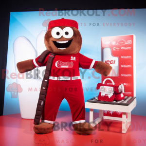 Disfraz de mascota de Red...