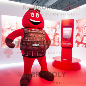 Maskottchenkostüm Red...