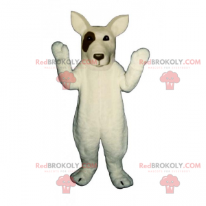 Mascotte de chien - Bull Terrier - Redbrokoly.com