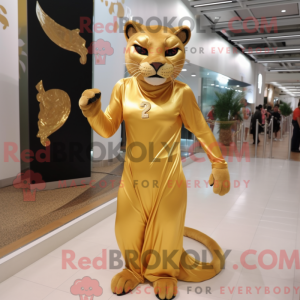 Disfraz de mascota Puma...