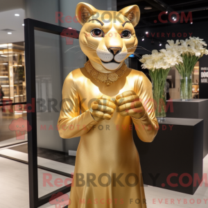 Disfraz de mascota Puma...