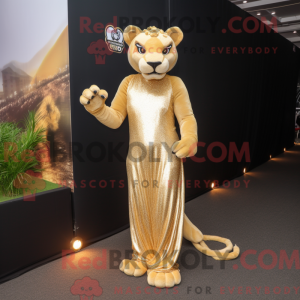 Personaggio mascotte Puma...