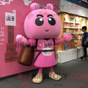 Pink Miso Soup maskot...