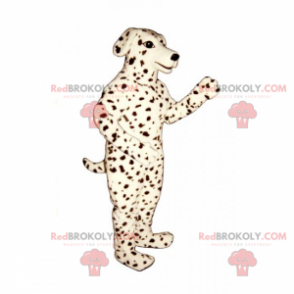 Mascotte cane - dalmata - Redbrokoly.com