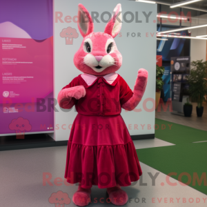Disfraz de mascota Magenta...