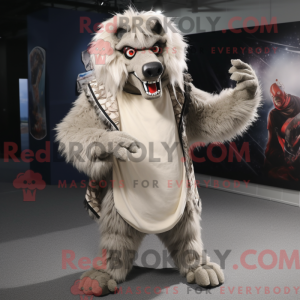 Mascotte de loup-garou...