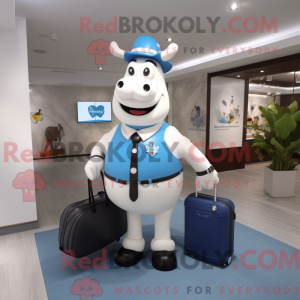Figura de máscara de vaca...