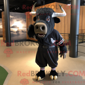 Black Buffalo mascot...