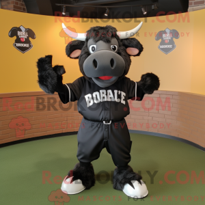 Black Buffalo mascot...