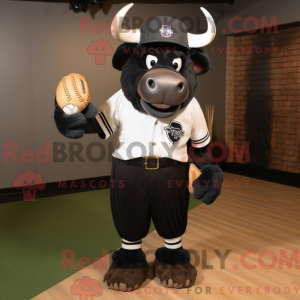 Black Buffalo mascot...