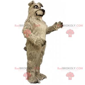 Mascotte de chien - Fox terrier - Redbrokoly.com
