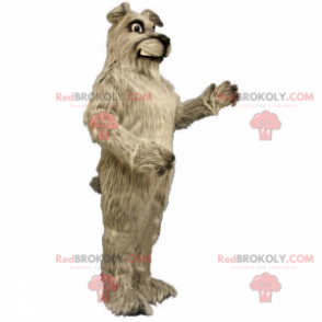 Mascotte de chien - Fox terrier - Redbrokoly.com