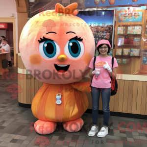 Postava maskota Peach...