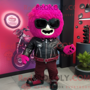 Magenta bringebær...