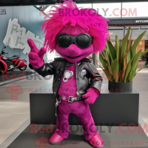 Postava maskota Magenta...