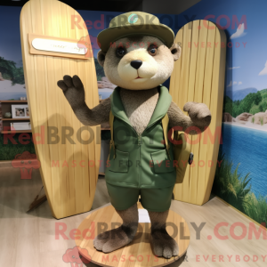 Mascotte de personnage de...