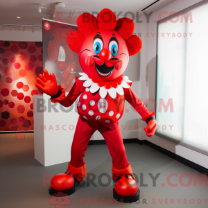 Disfraz de mascota Red Evil...