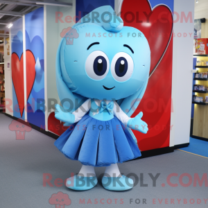 Maskotdraktfigurat Sky Blue...