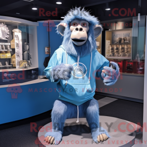 Costume mascotte de babouin...