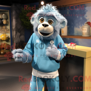 Costume mascotte de babouin...