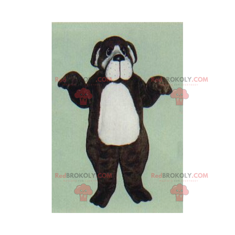 Mascotte de chien - Pointer anglais - Redbrokoly.com