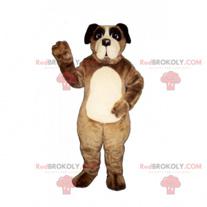 Hundmaskot - Saint Bernard - Redbrokoly.com