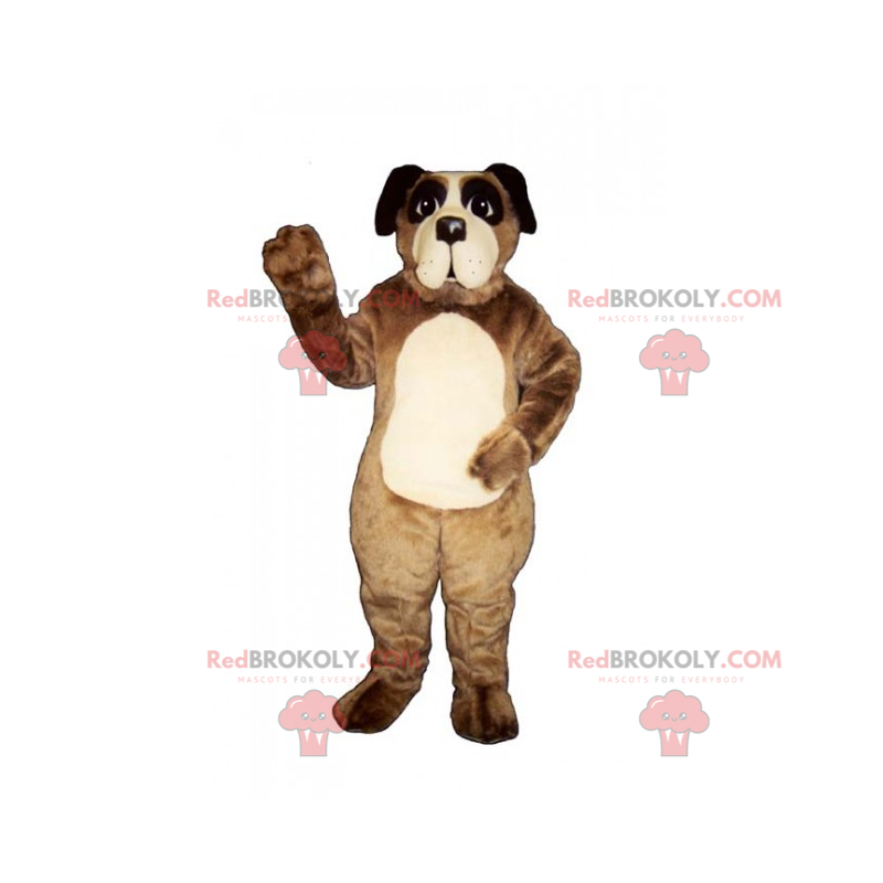 Hundemaskottchen - Bernhardiner - Redbrokoly.com