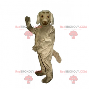 Mascotte del cane - Setter irlandese - Redbrokoly.com