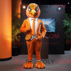 Postava maskota Orange...