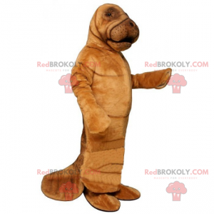 Mascote do cão - Shar-Pei - Redbrokoly.com