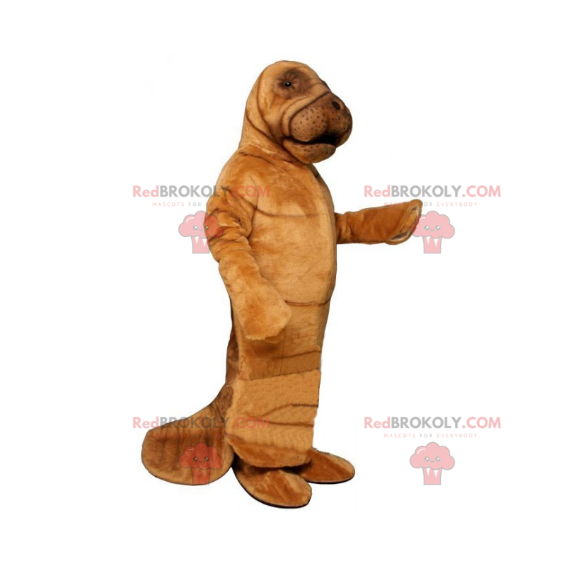 Hundemaskottchen - Shar-Pei - Redbrokoly.com