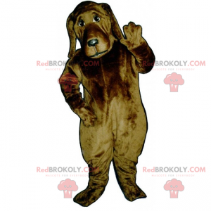 Dog mascot - St Hubert - Redbrokoly.com