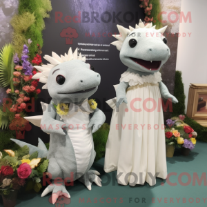 Costume mascotte d Axolotls...
