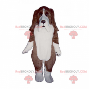 Mascotte de chien - Teckel - Redbrokoly.com