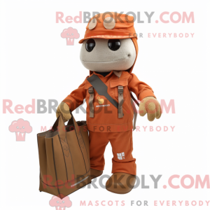 Rust Soldier maskot drakt...